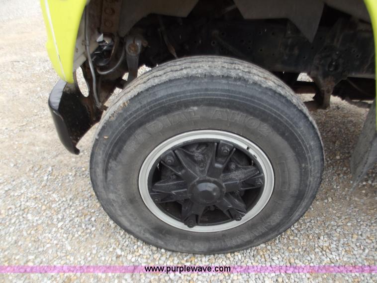 image for item D3504 1979 Ford flatbed truck with crane