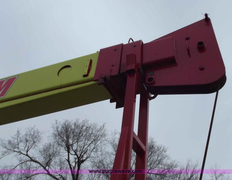 image for item D3504 1979 Ford flatbed truck with crane