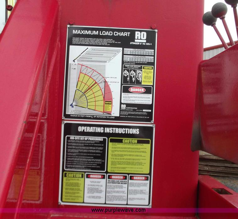 image for item D3504 1979 Ford flatbed truck with crane