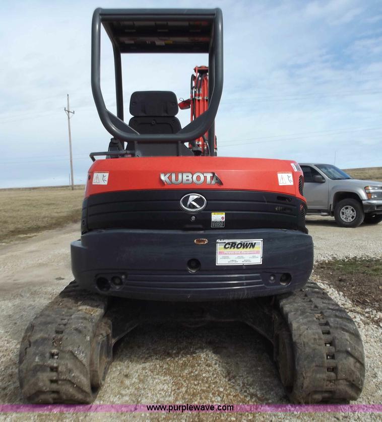 image for item D3506 2008 Kubota Super Series U45 excavator