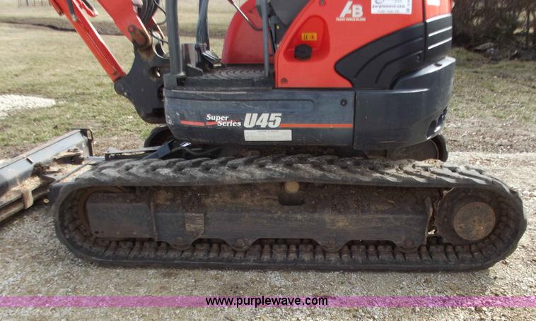 image for item D3506 2008 Kubota Super Series U45 excavator