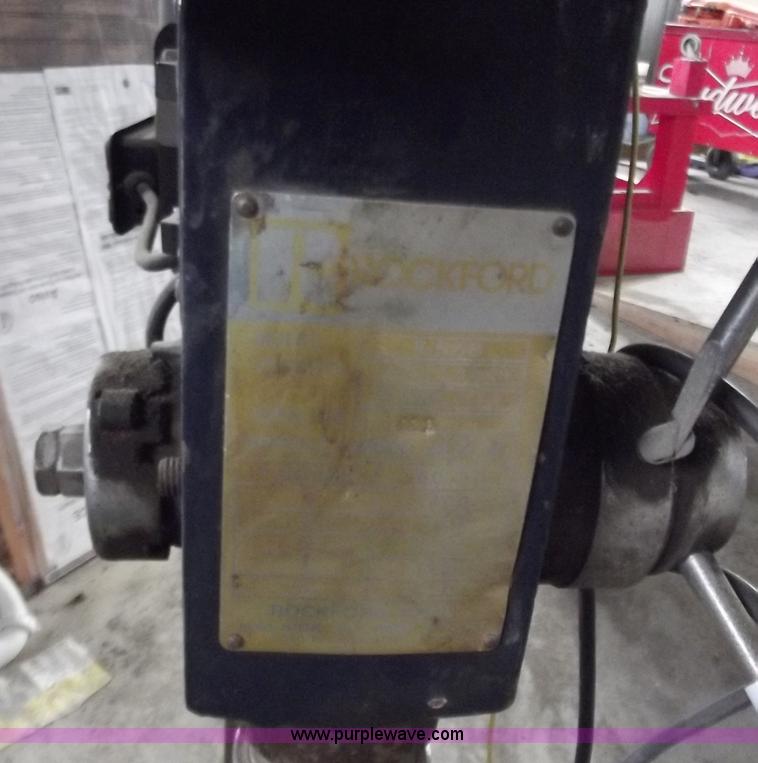 image for item D3676 Rockford drill press