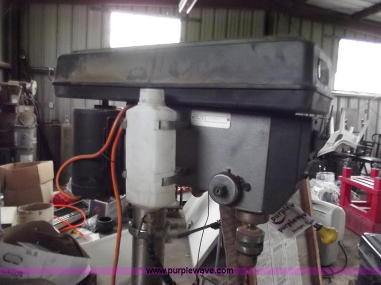 image for item D3677 Central Machinery 16 speed floor drill press