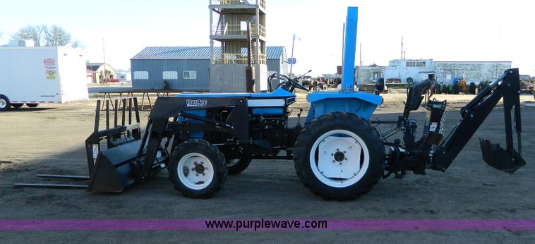 image for item D8859 Hardy 254 MFWD tractor