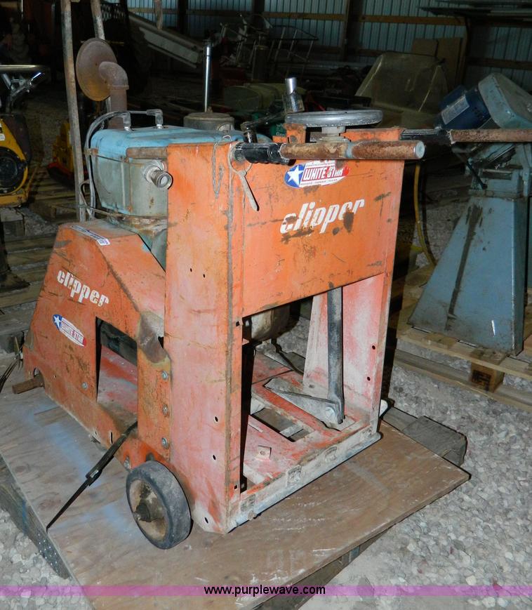 image for item E9419 Clipper walk behind concrete saw