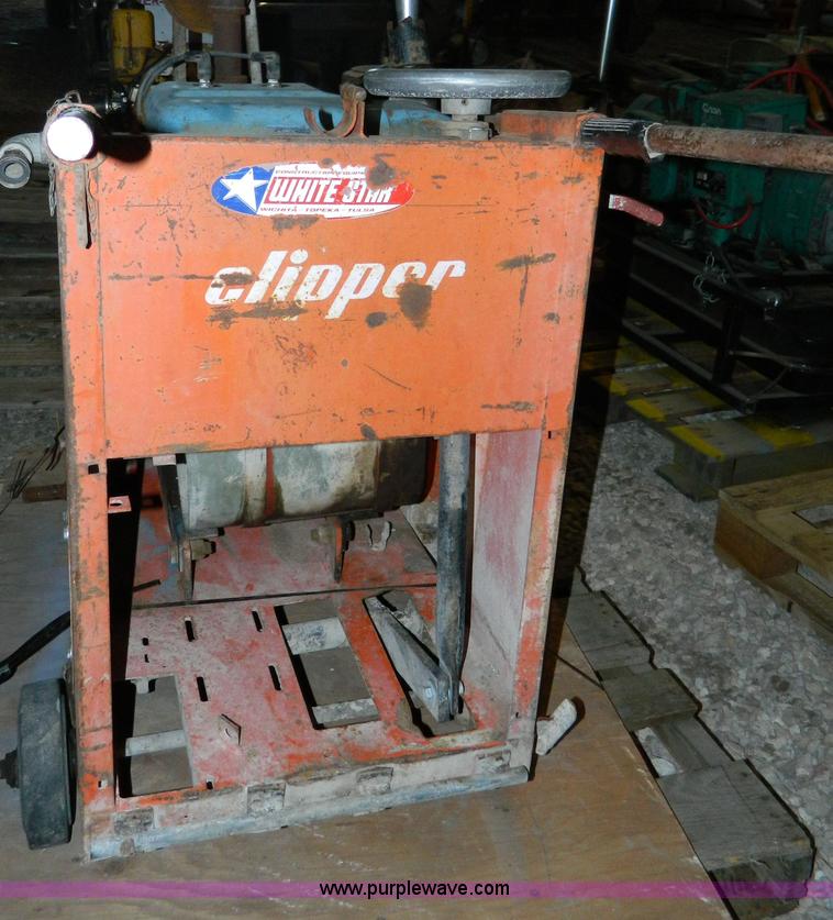 image for item E9419 Clipper walk behind concrete saw