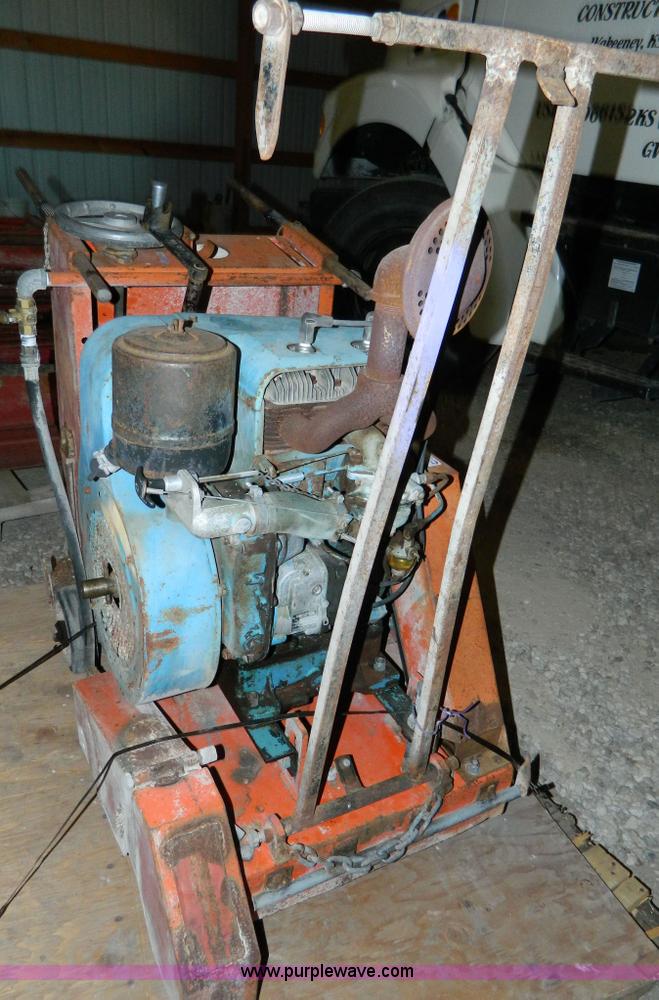 image for item E9419 Clipper walk behind concrete saw
