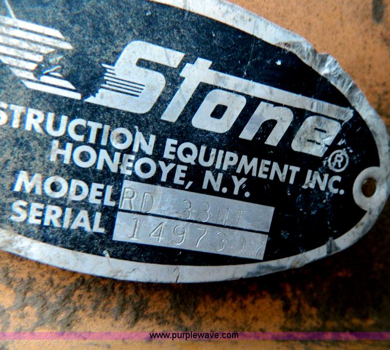 image for item E9442 Stone RD33HT compactor