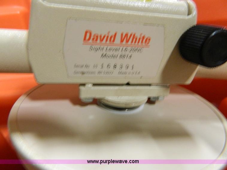 image for item E9448 David White 8814 sight level