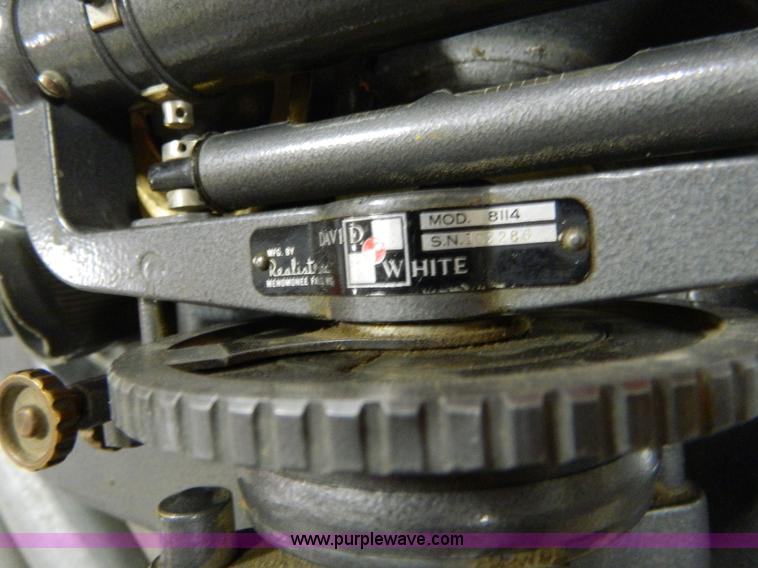 image for item E9450 David White 8114 sight level