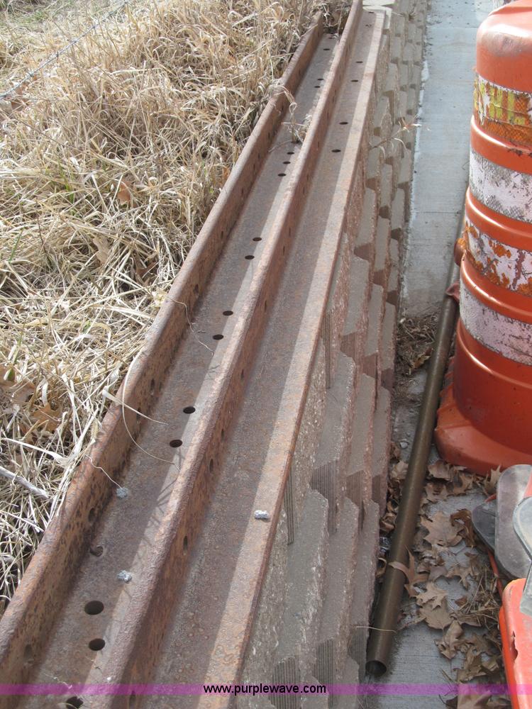 image for item G9454 (2) heavy duty 3/4"H x 4'W x 13'3"L angle iron