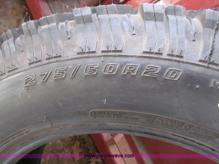 image for item G9459 Cooper 275/60R20 tire
