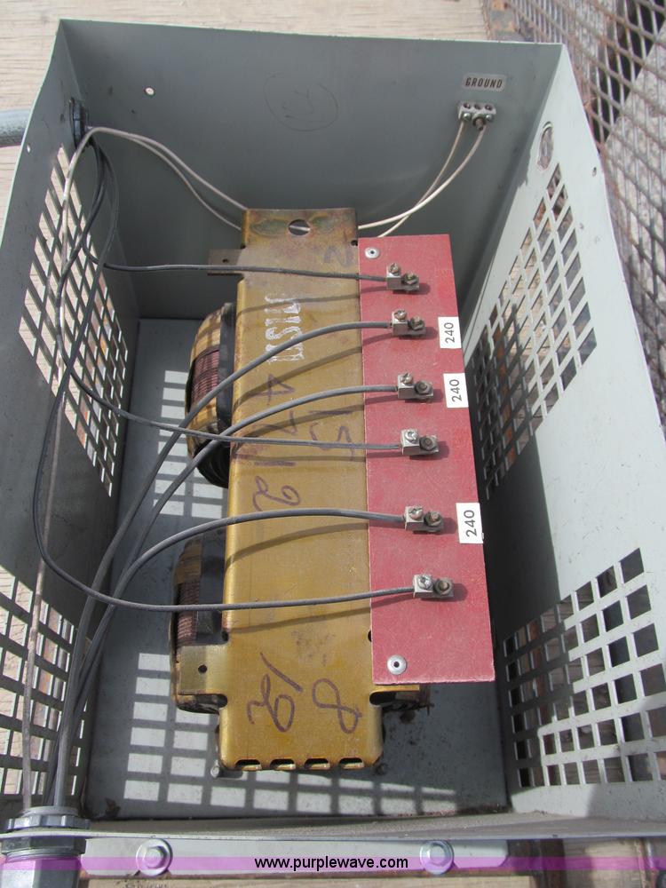 image for item G9460 Marcus 600 amp electrical transformer