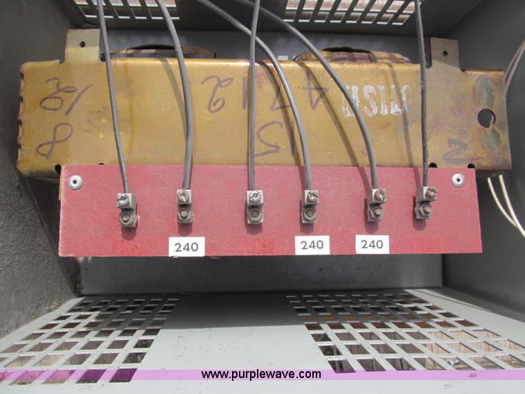 image for item G9460 Marcus 600 amp electrical transformer