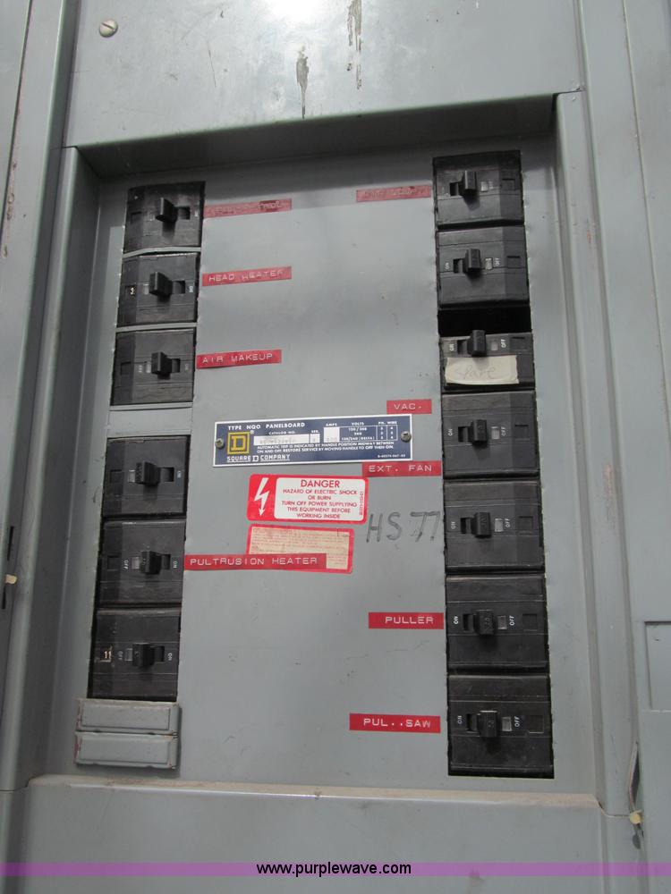 image for item G9461 Square D 400 amp type NQ0 electrical panel