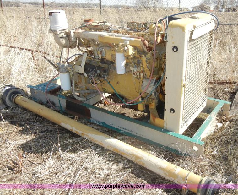 image for item U9869 Caterpillar D333 six cylinder turbo diesel engine