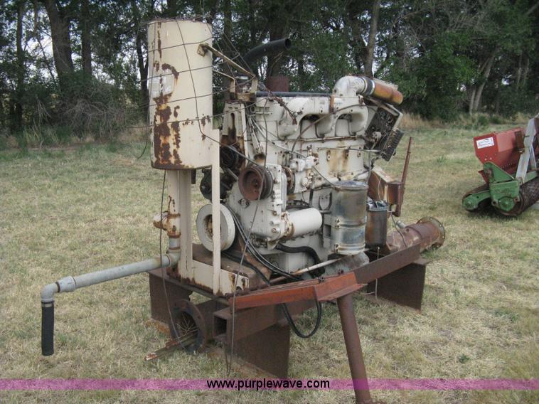 image for item A6472 Cummins six cylinder diesel irrigation engine