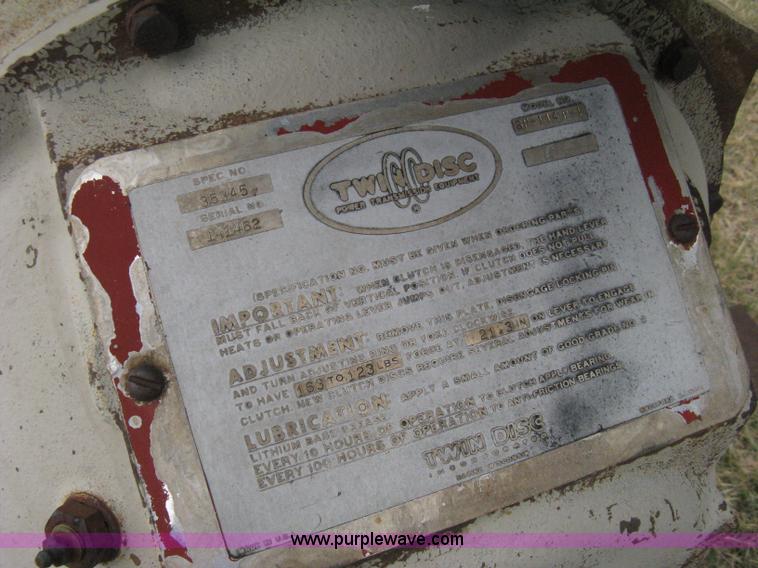 image for item A6472 Cummins six cylinder diesel irrigation engine