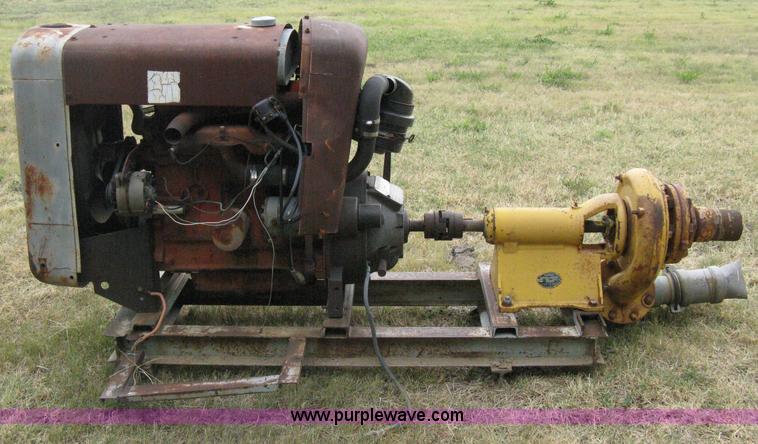 image for item A6473 Ford four cylinder diesel irrigation engine