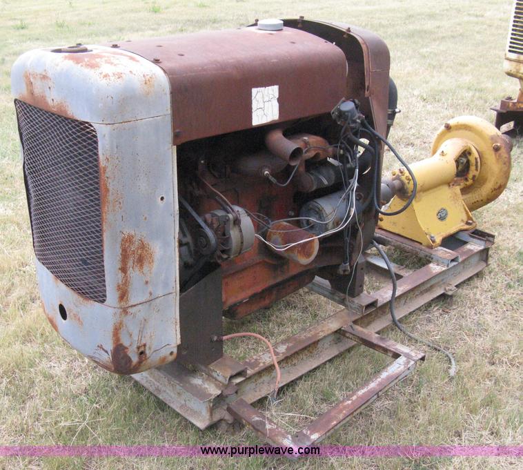 image for item A6473 Ford four cylinder diesel irrigation engine