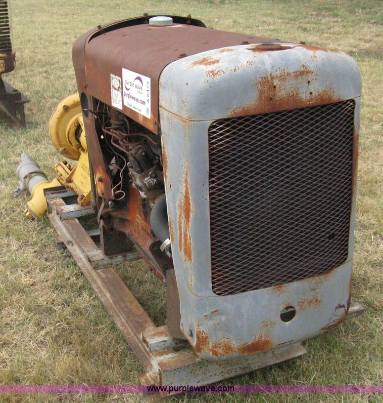 image for item A6473 Ford four cylinder diesel irrigation engine