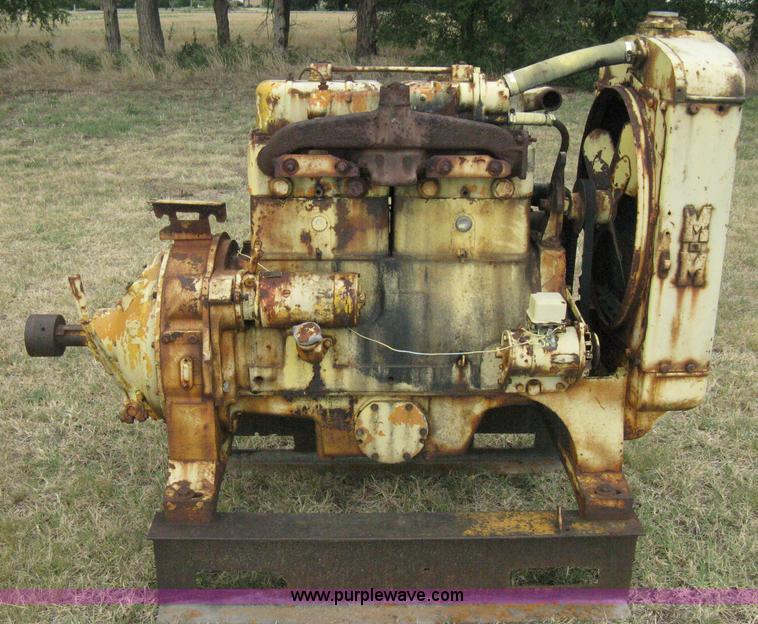 image for item A6474 M-M four cylinder diesel irrigation engine