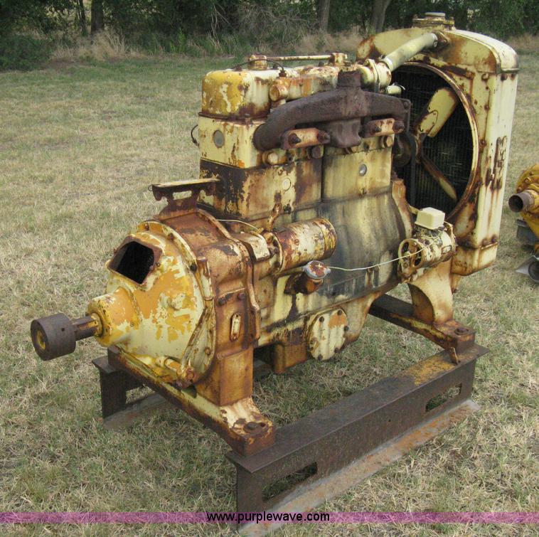 image for item A6474 M-M four cylinder diesel irrigation engine