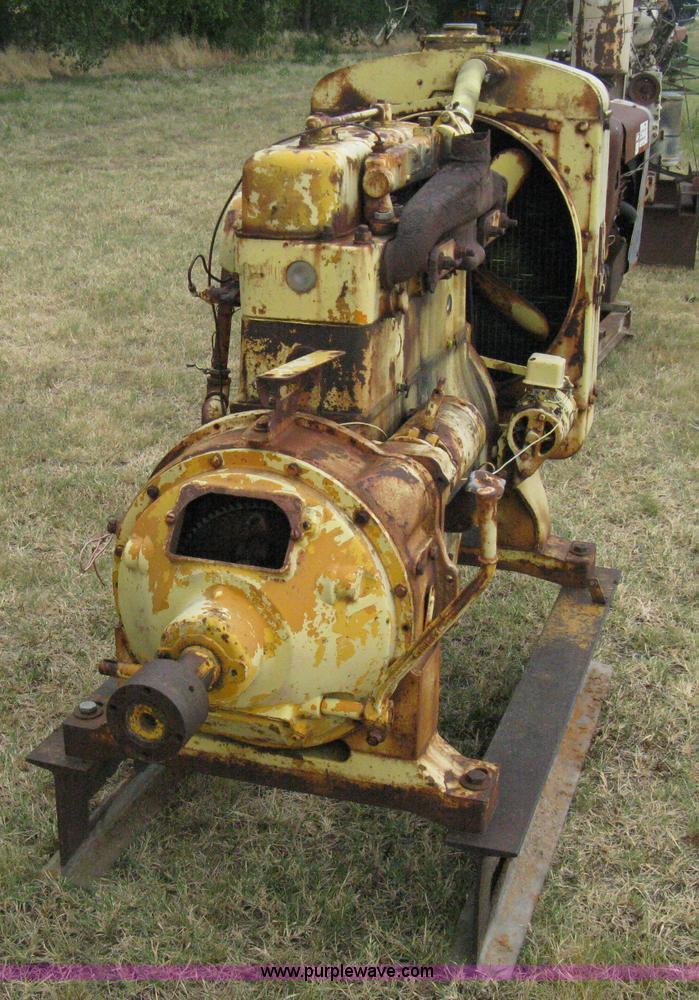 image for item A6474 M-M four cylinder diesel irrigation engine