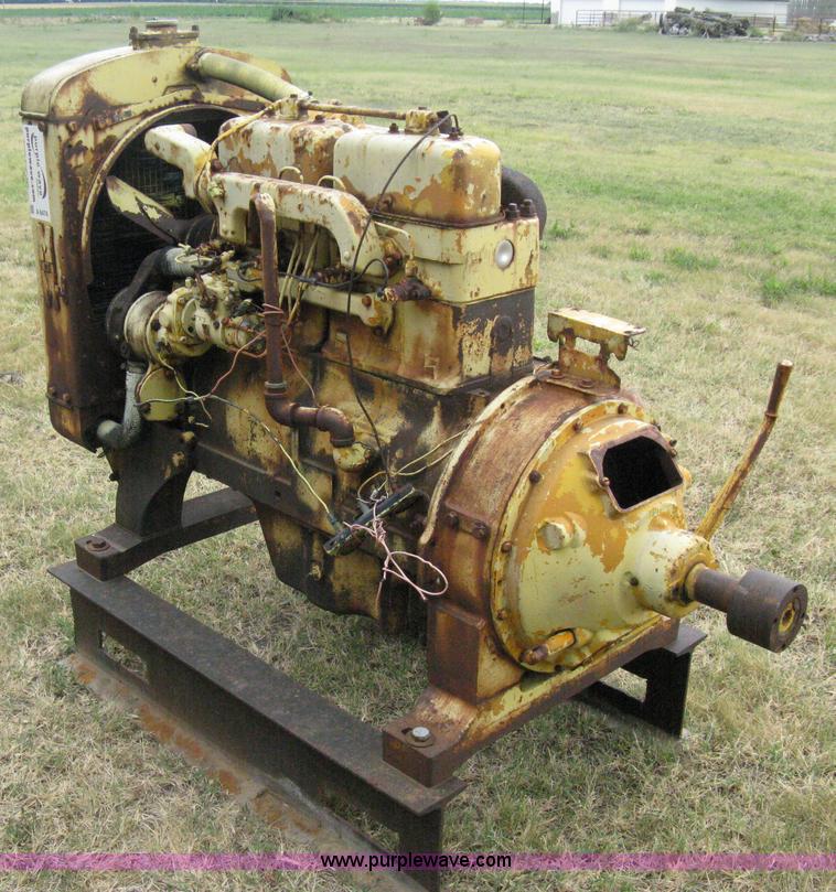 image for item A6474 M-M four cylinder diesel irrigation engine