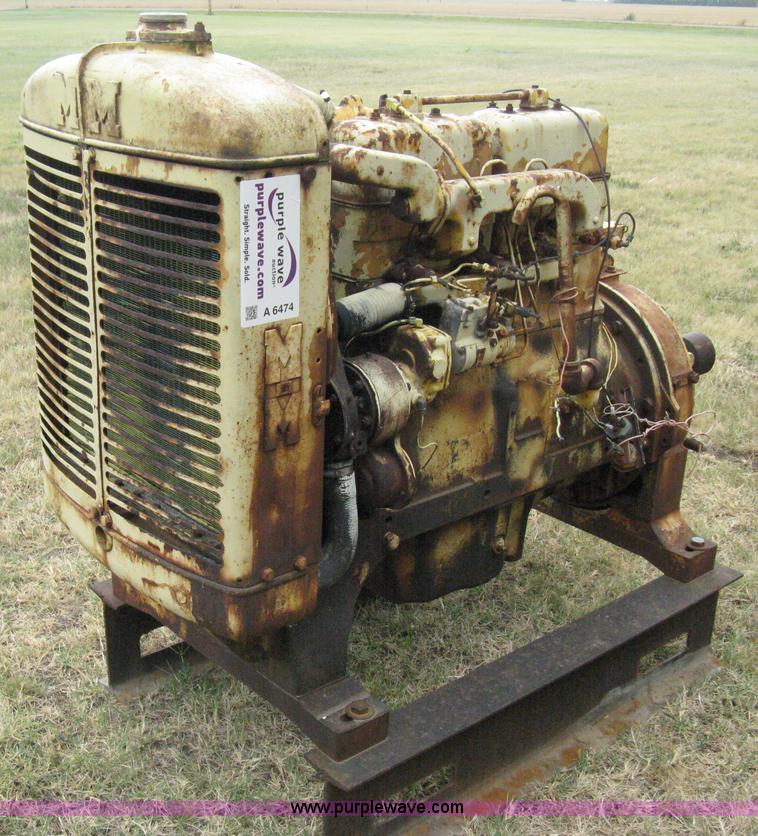 image for item A6474 M-M four cylinder diesel irrigation engine