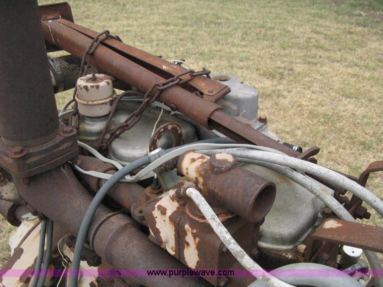 image for item A6490 Cummins four cylinder diesel irrigation engine