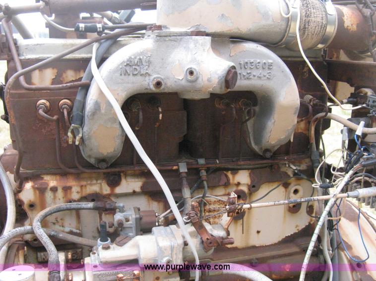 image for item A6490 Cummins four cylinder diesel irrigation engine