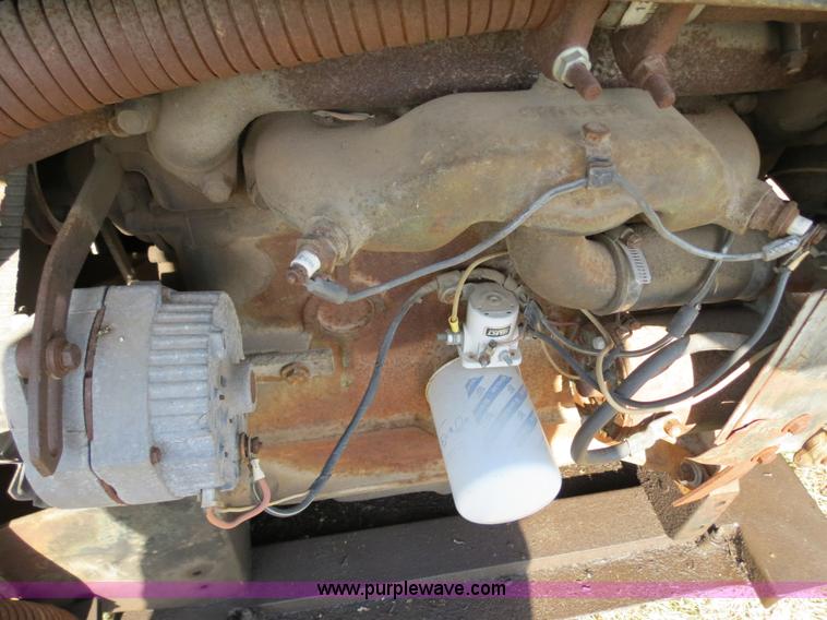 image for item B2337 1977 Kraus 42' aluminum bulk feed trailer