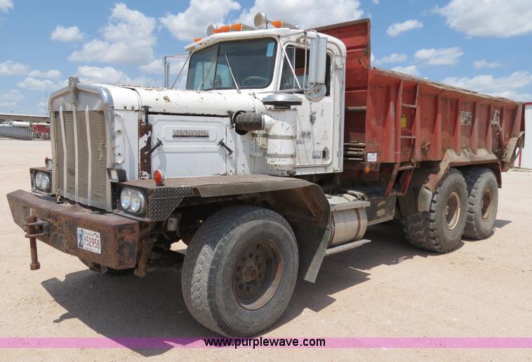 image for item B2428 1983 Kenworth C500 manure spreader truck