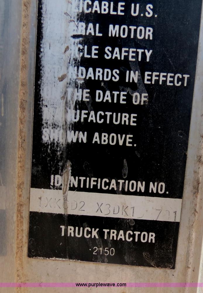 image for item B2428 1983 Kenworth C500 manure spreader truck