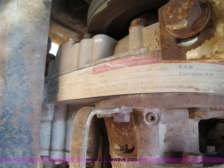 image for item B2428 1983 Kenworth C500 manure spreader truck