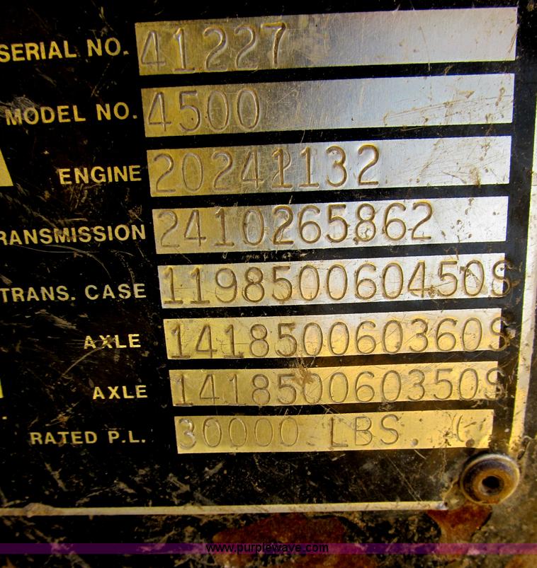 image for item B2737 1985 Ag-Chem Big A 4500 floater