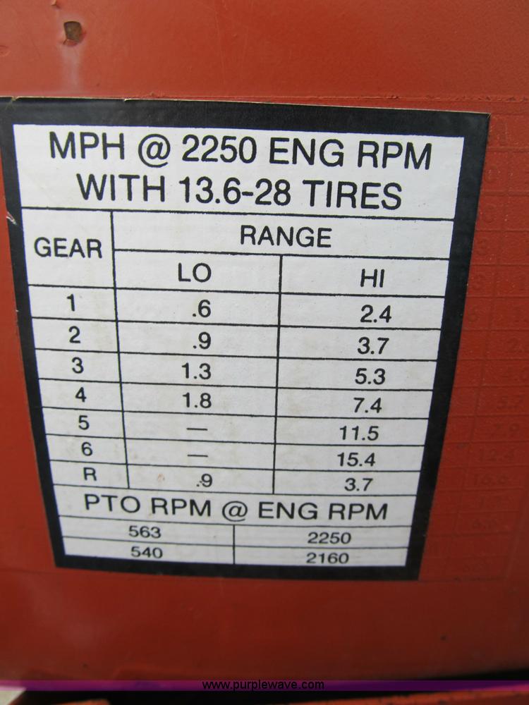 image for item B2754 Allis-Chalmers 160 tractor