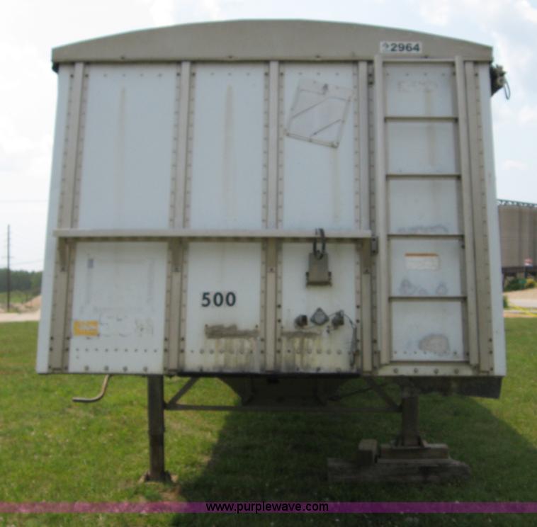 image for item B6397 1998 Merritt aluminum grain trailer