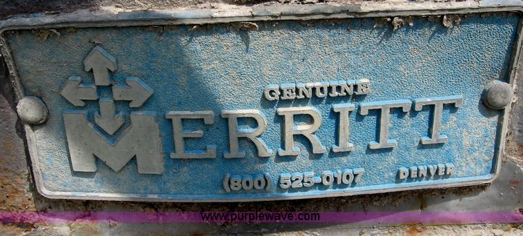 image for item B6397 1998 Merritt aluminum grain trailer