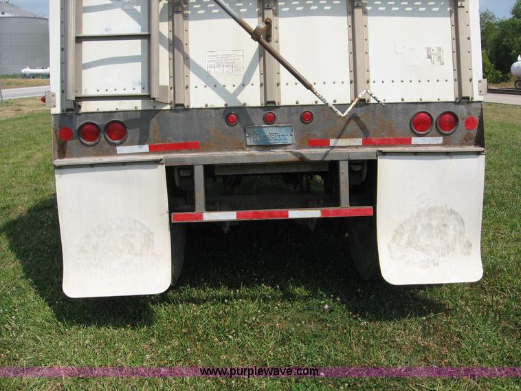 image for item B6397 1998 Merritt aluminum grain trailer