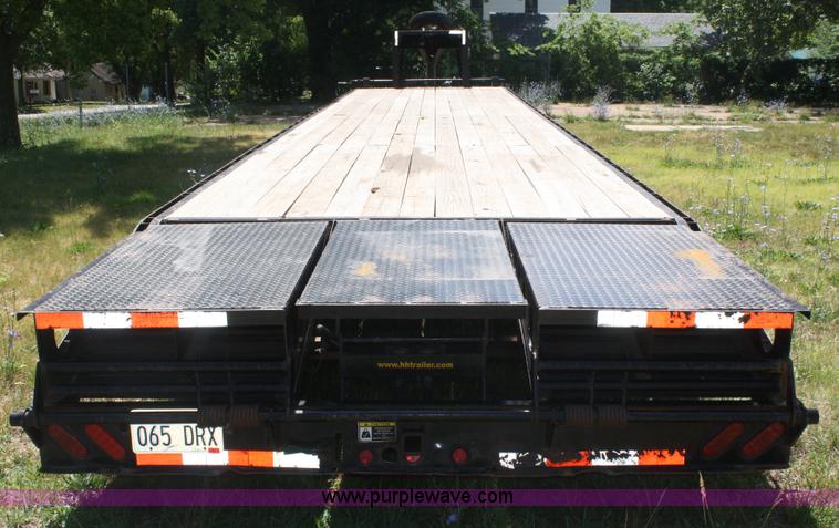 image for item B6693 2008 H & H double axle gooseneck trailer