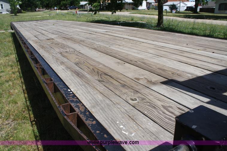 image for item B6693 2008 H & H double axle gooseneck trailer