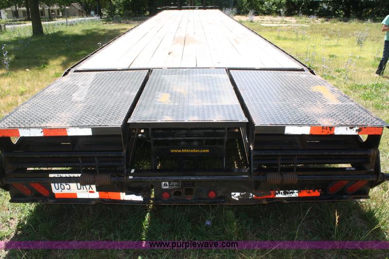 image for item B6693 2008 H & H double axle gooseneck trailer