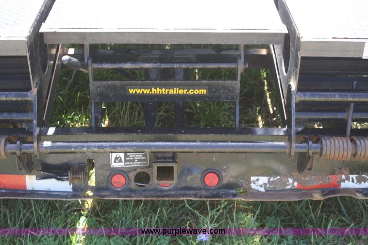 image for item B6693 2008 H & H double axle gooseneck trailer
