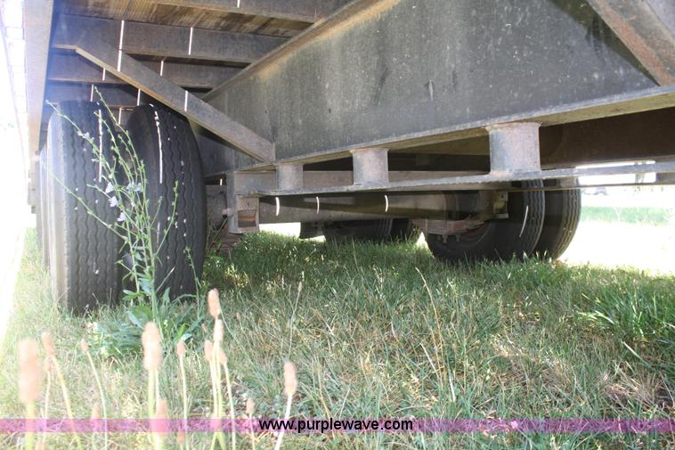 image for item B6693 2008 H & H double axle gooseneck trailer