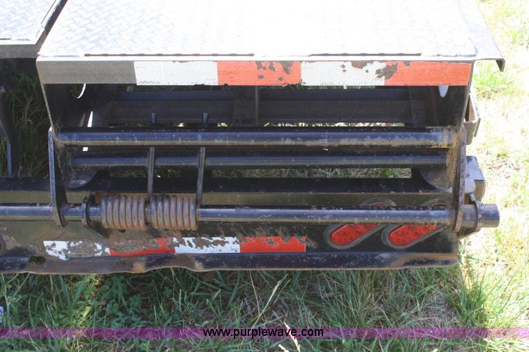 image for item B6693 2008 H & H double axle gooseneck trailer
