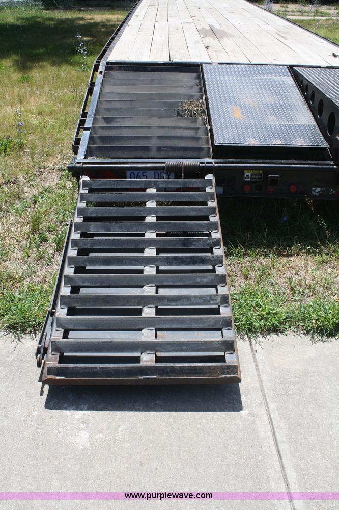 image for item B6693 2008 H & H double axle gooseneck trailer