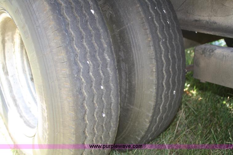 image for item B6693 2008 H & H double axle gooseneck trailer