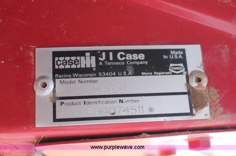 image for item C2588 Case IH 8465 round baler
